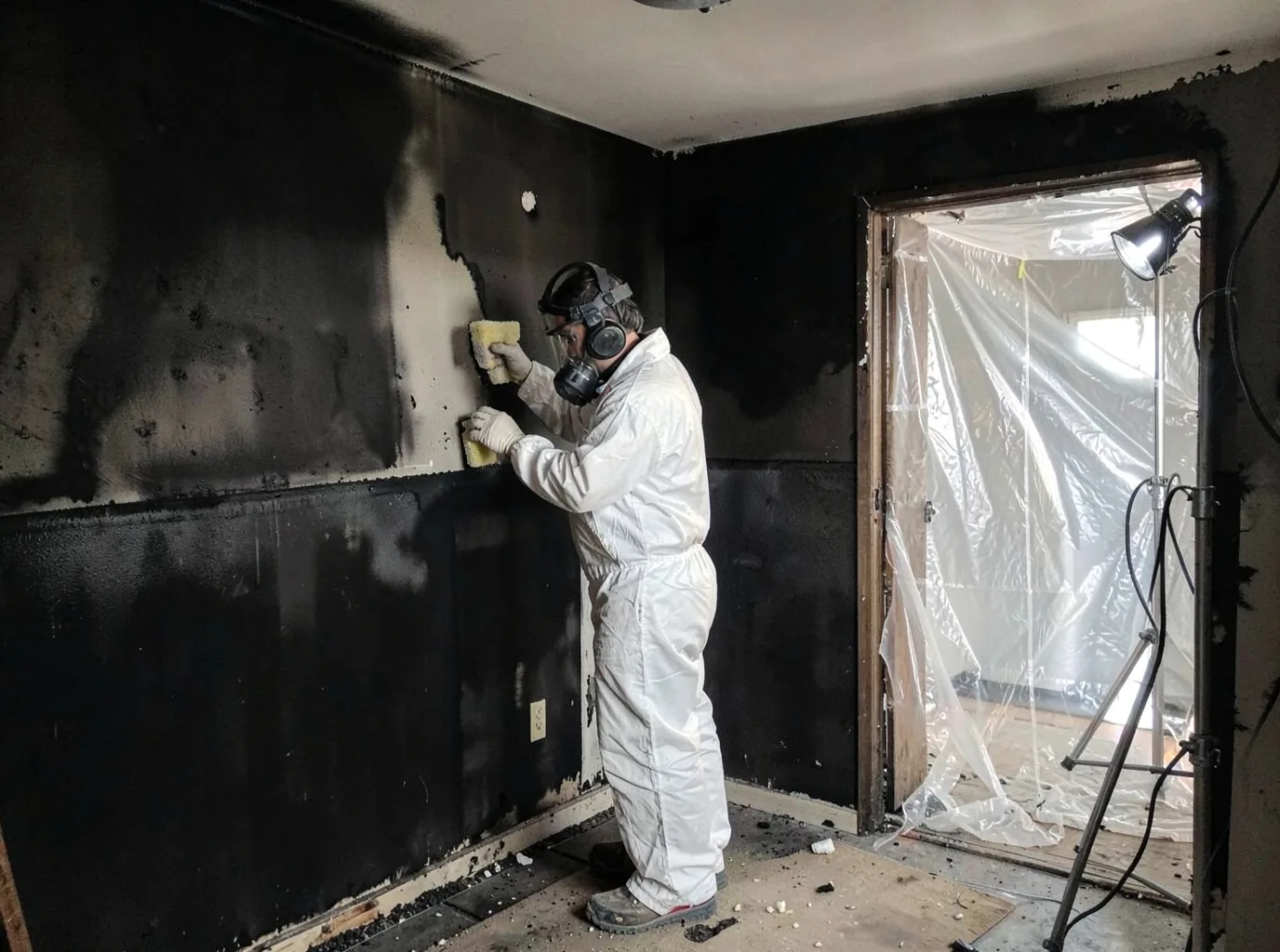 Fire Damage Restoration company in Sharon, KS
